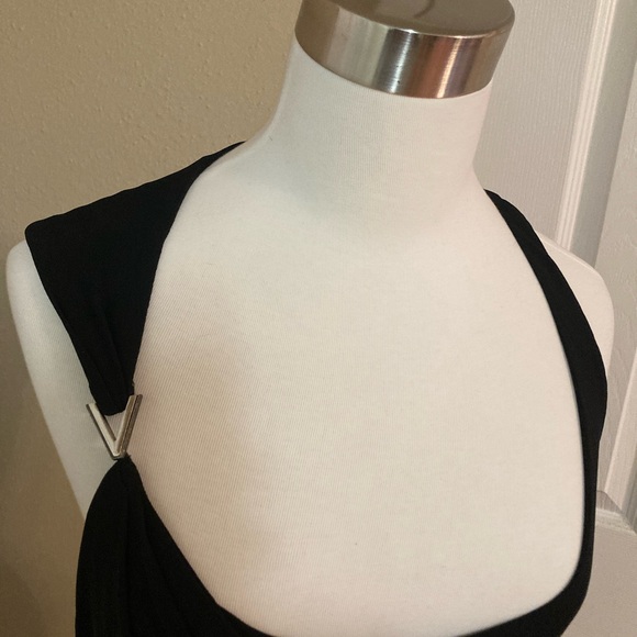 Versace Black Dress size 44 - Picture 5 of 11